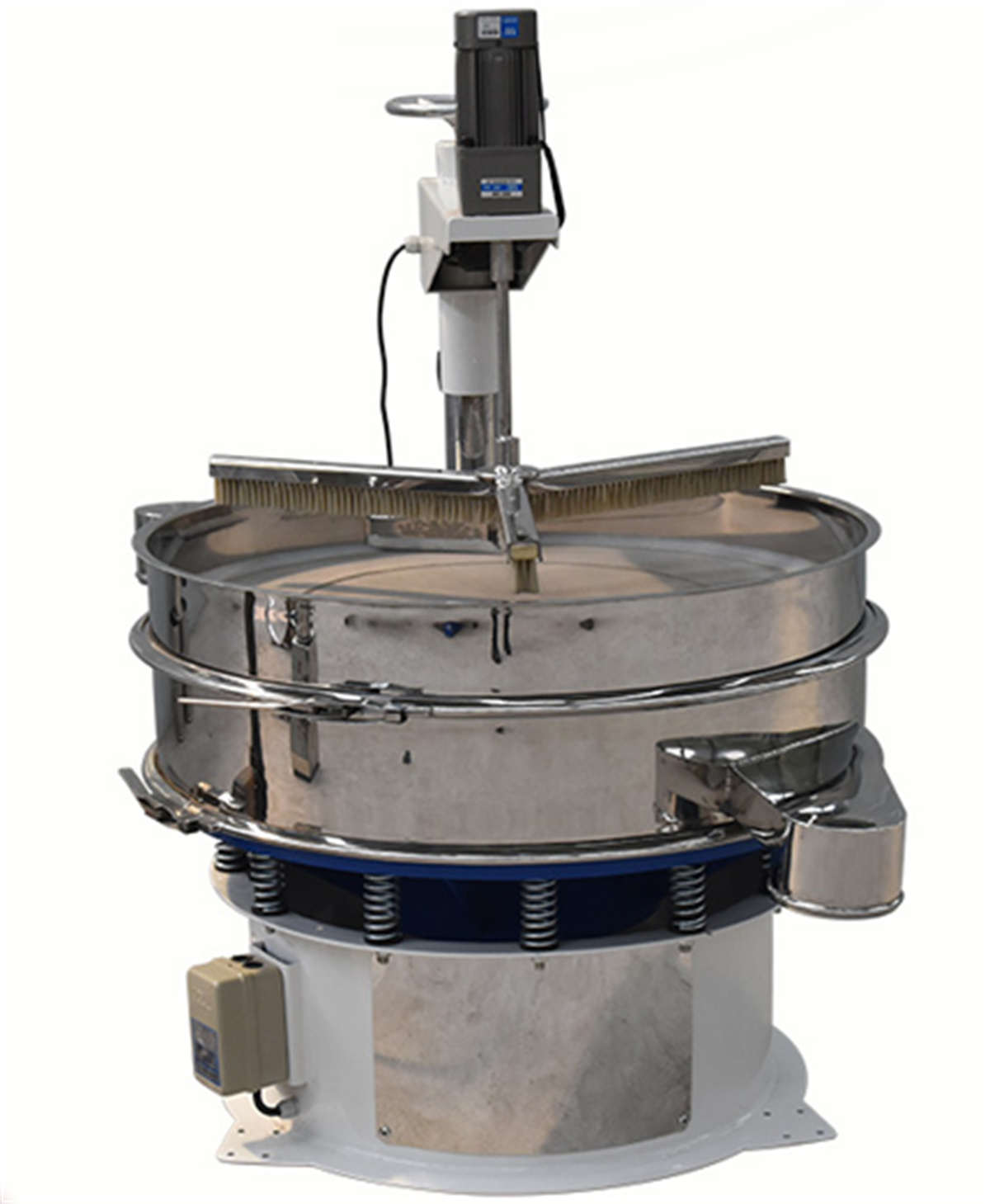 帶刮板三次元旋振篩 強(qiáng)制篩